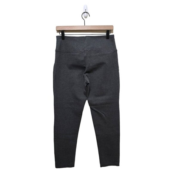 Eddie Bauer Gray Tummy Control Ponte Stretch Crop Leggings Sz L - Picture 4 of 9